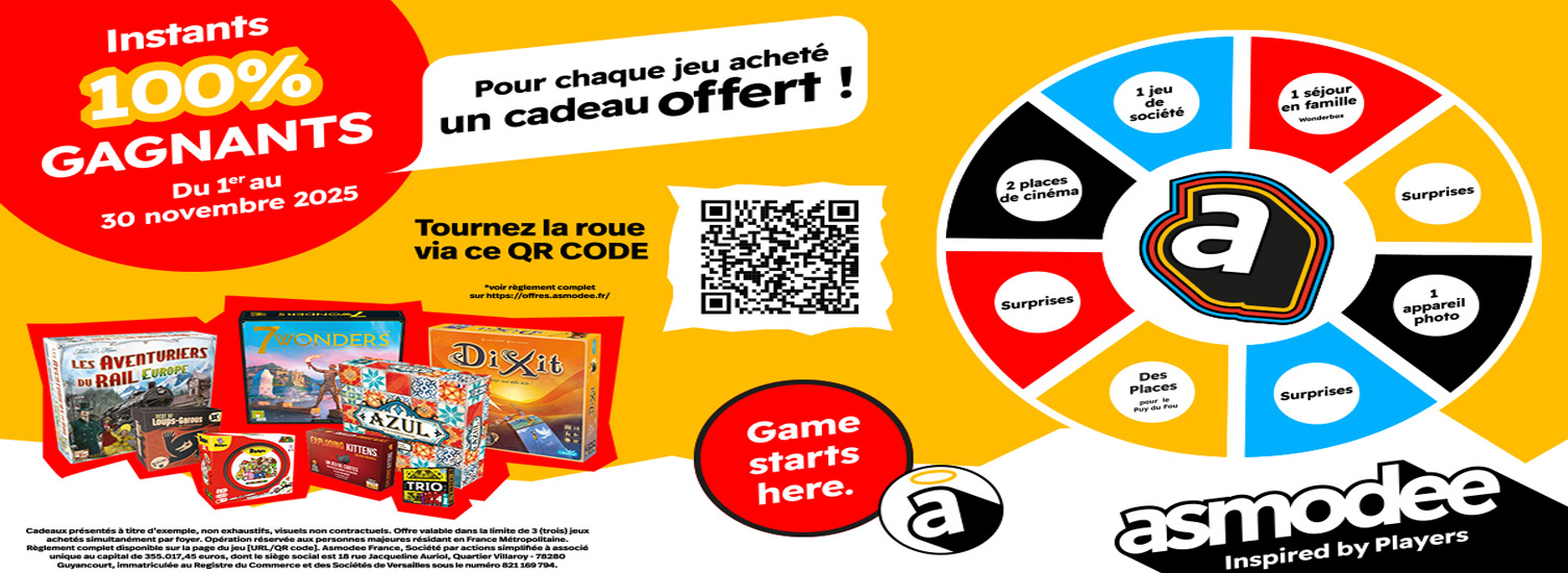 Offre asmodée 30 ans 